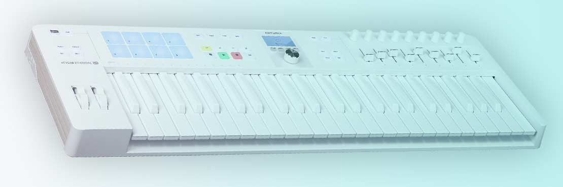 قیمت خرید فروش میدی کنترلر آرتوریا KeyLab Essential mk3 49 Alpine White