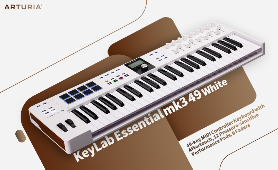 قیمت خرید فروش میدی کنترلر آرتوریا KeyLab Essential mk3 49 White