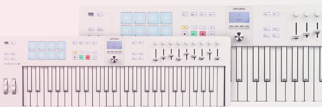 قیمت خرید فروش میدی کنترلر آرتوریا KeyLab Essential mk3 61 Alpine White