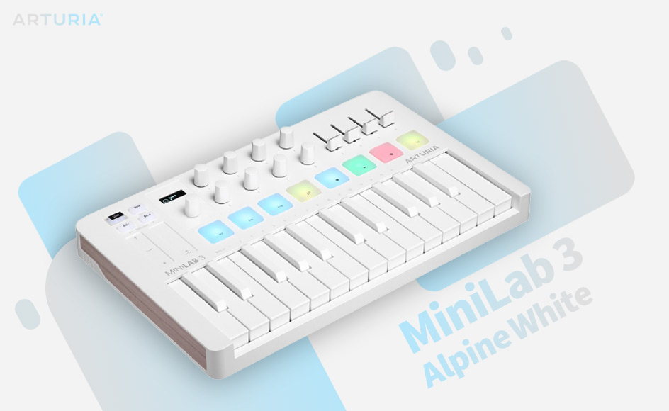 قیمت خرید فروش میدی کنترلر آرتوریا MiniLab 3 Alpine White