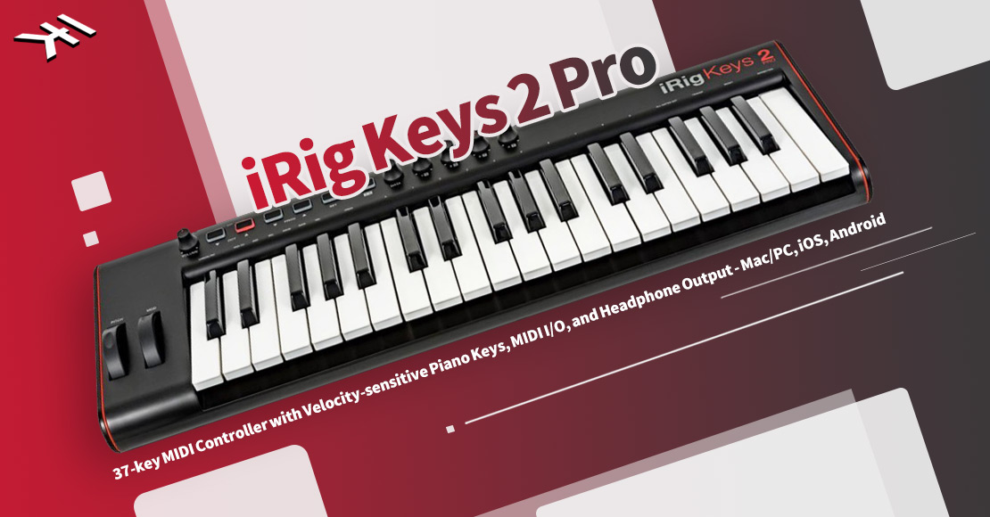 قیمت خرید فروش میدی کنترلر آی کی مولتی مدیا iRig Keys 2 Pro