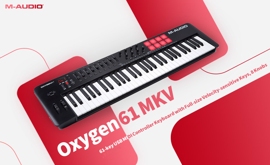 قیمت خرید فروش میدی کنترلر ام آدیو Oxygen 61 MKV