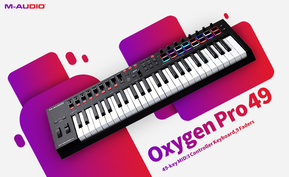 قیمت خرید فروش میدی کنترلر ام آدیو Oxygen Pro 49