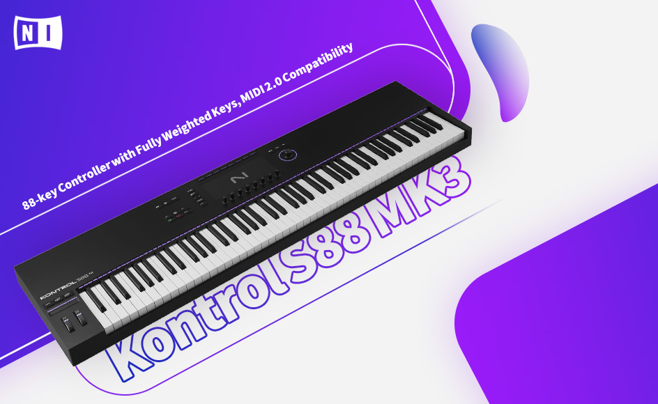 قیمت خرید فروش میدی کنترلر نیتیو اینسترومنتس Kontrol S88 MK3