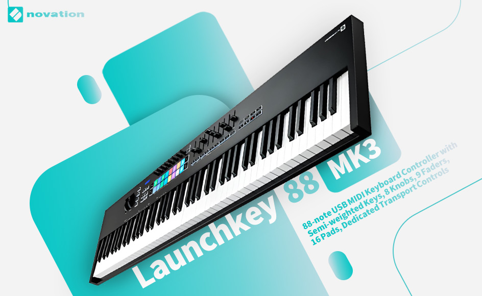 قیمت خرید فروش میدی کنترلر نویشن Launchkey 88 MK3