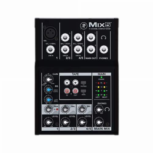 قیمت خرید فروش میکسر آنالوگ مکی مدل Mix5