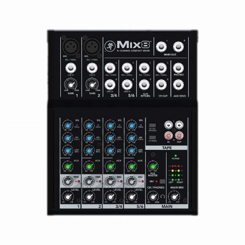 قیمت خرید فروش میکسر آنالوگ مکی مدل Mix8