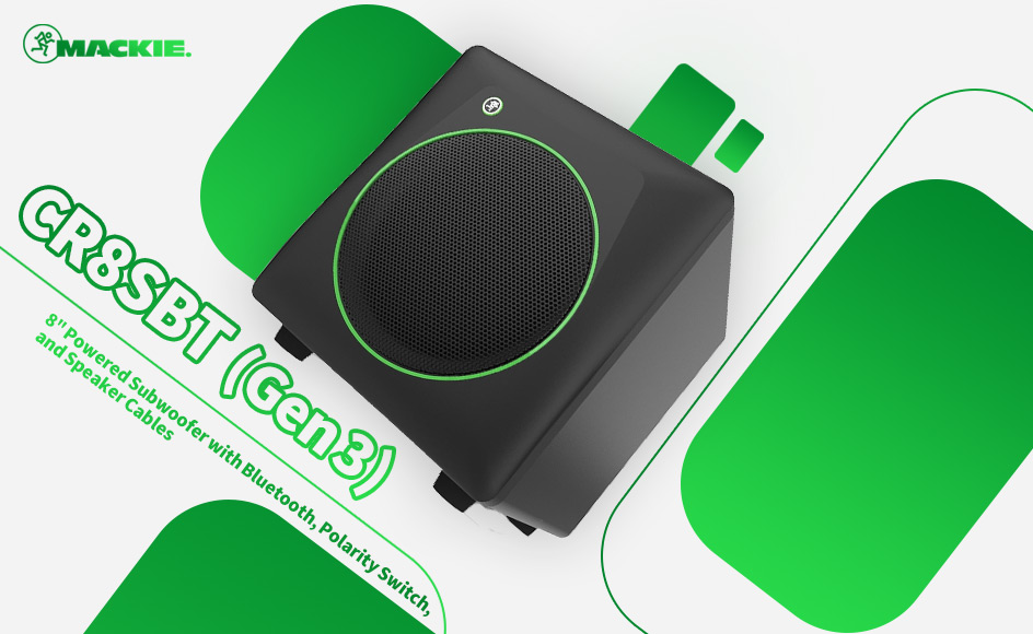 قیمت خرید فروش ساب ووفر استودیویی مکی CR8SBT (Gen 3)