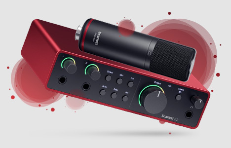 قیمت خرید فروش پکیج استودیویی فوکوسرایت Scarlett 2i2 Studio (4th Gen)