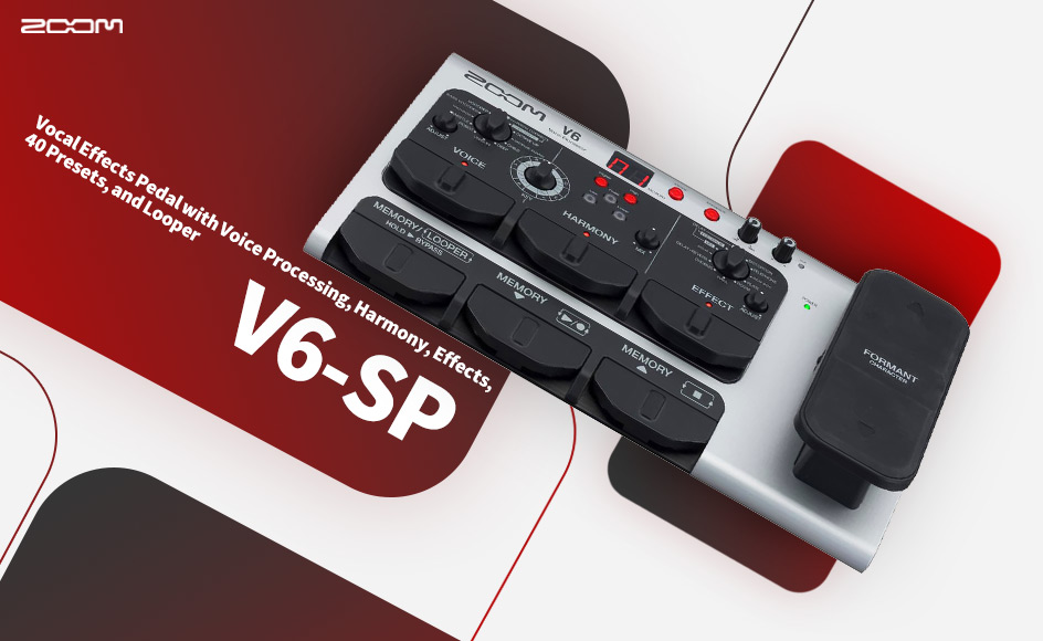 قیمت خرید فروش پردازنده صدا زوم V6-SP